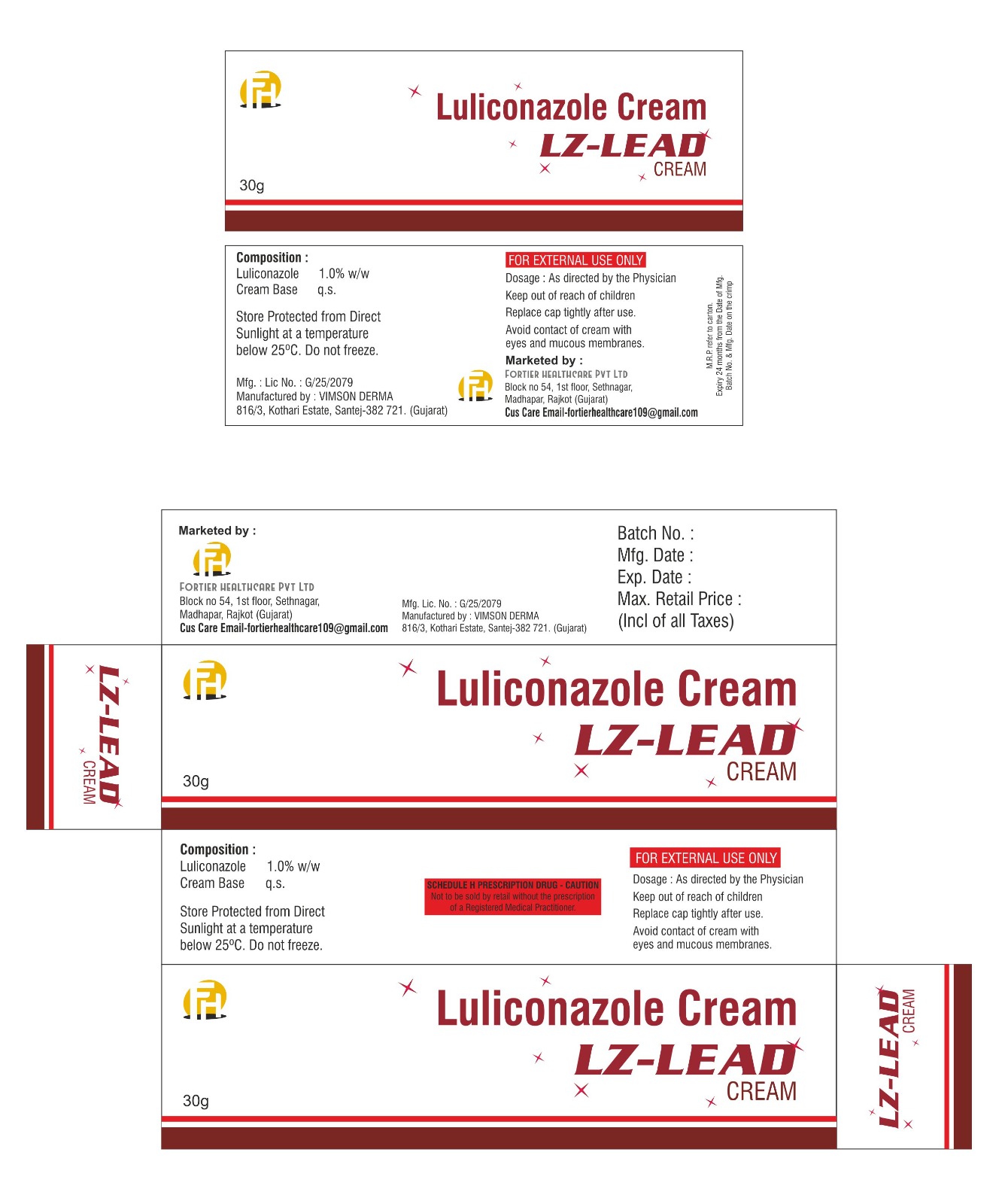 Luliconazole Cream